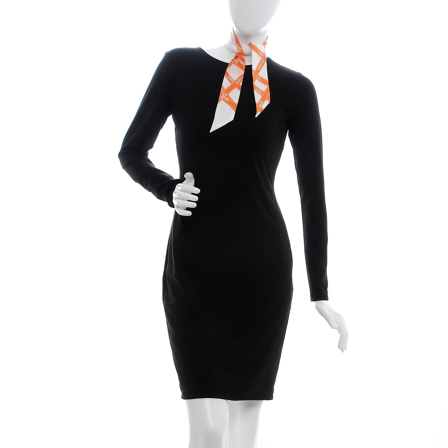 Hermes Silk Bolduc Twilly Orange 2 of 5