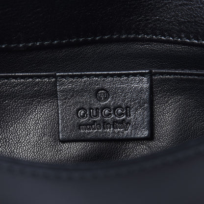 Gucci Smooth Calfskin Small Emily Chain Shoulder Bag Black 6 of 14