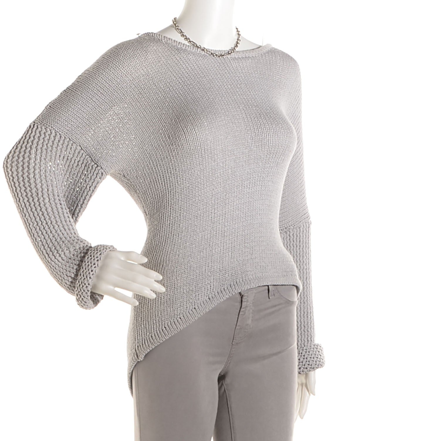 David Yurman Sterling Silver 18K Gold Figaro Chain Necklace 2 of 5