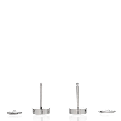 Cartier 18K White Gold LOVE Earrings 3 of 5