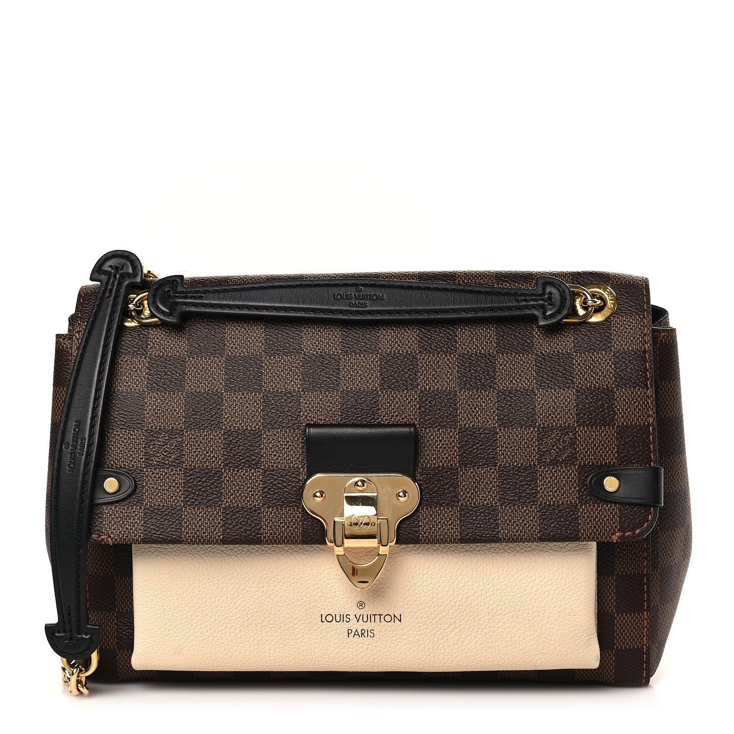 Louis Vuitton Damier Ebene Vavin PM Creme 1 of 8