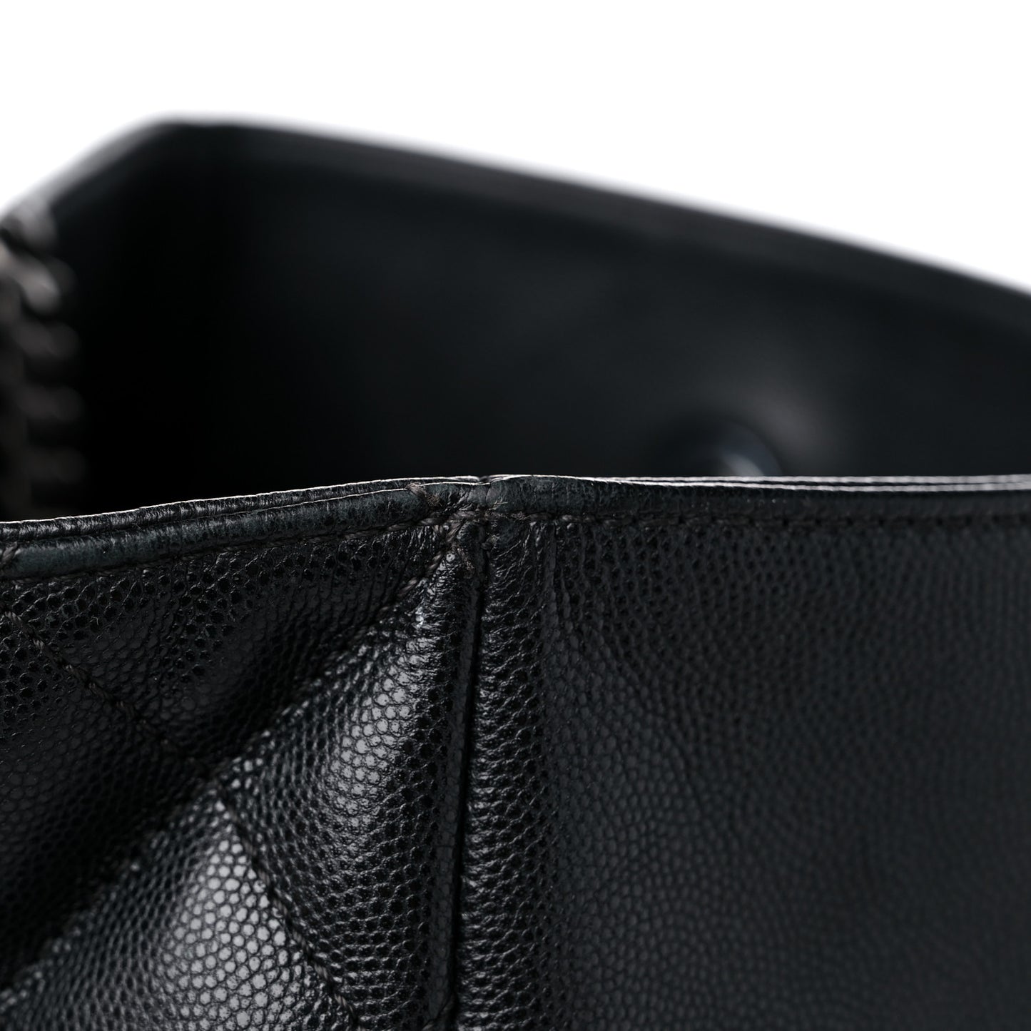 Caviar Quilted Urban Delight Tote Black