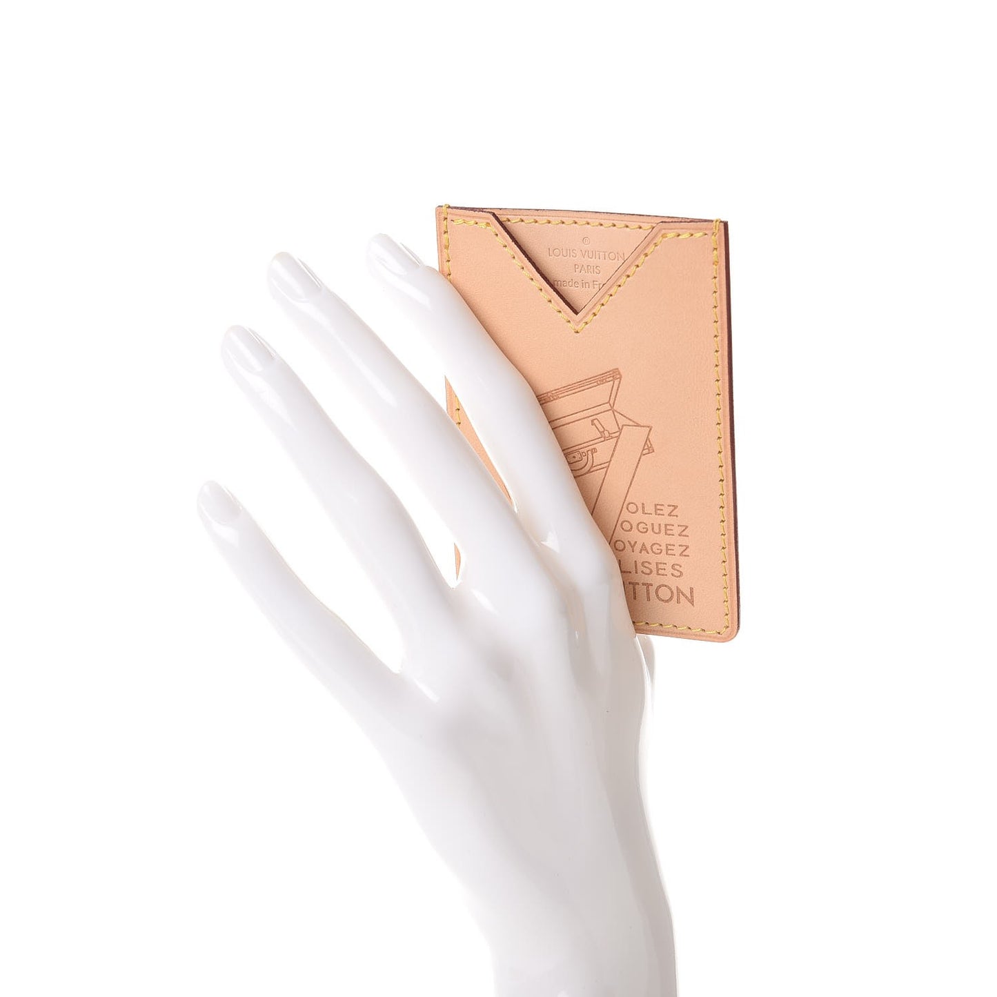 Vachetta Voyages Card Holder