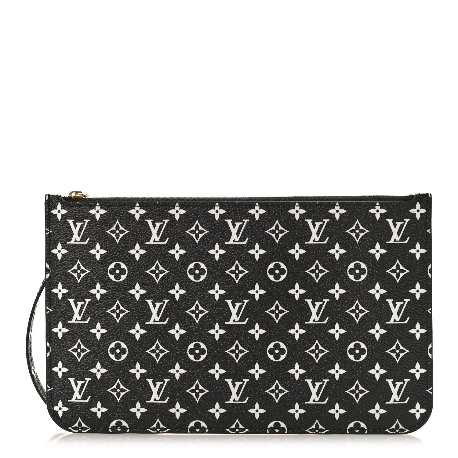 Louis Vuitton Monogram Giant Jungle Neverfull MM GM Pochette Black 1 of 8