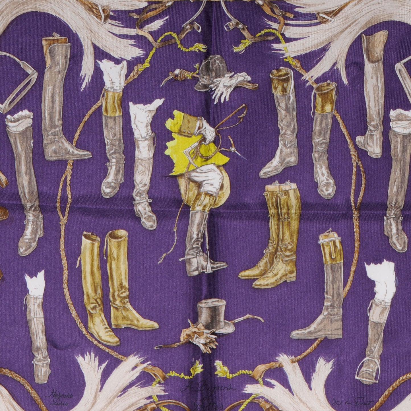 Silk A Propos de Bottes Pocket Square