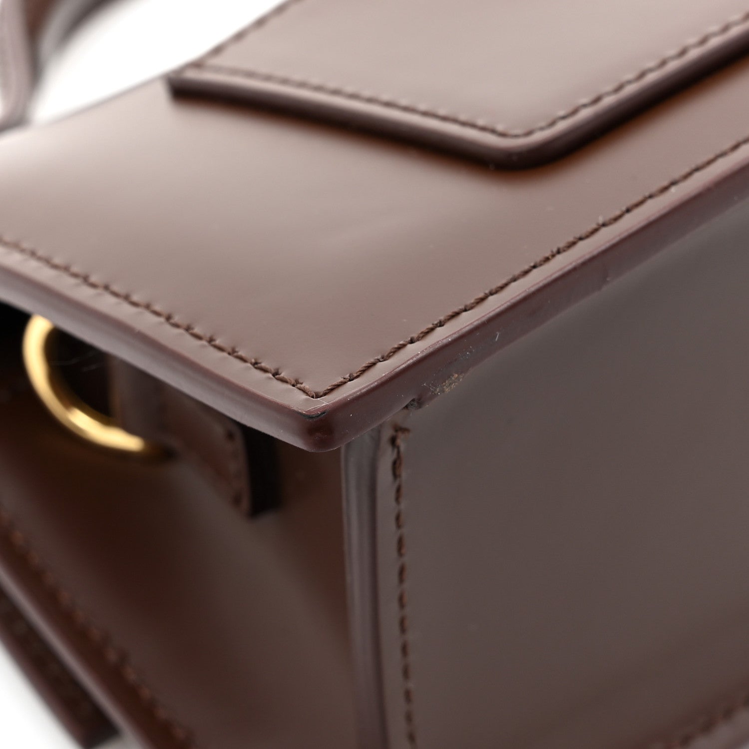 Jacquemus Smooth Calfskin Le Bambino Dark Brown 14 of 15