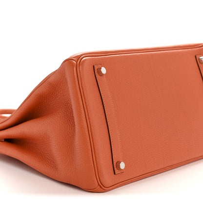 Hermes Togo Birkin 35 Orange 9 of 11