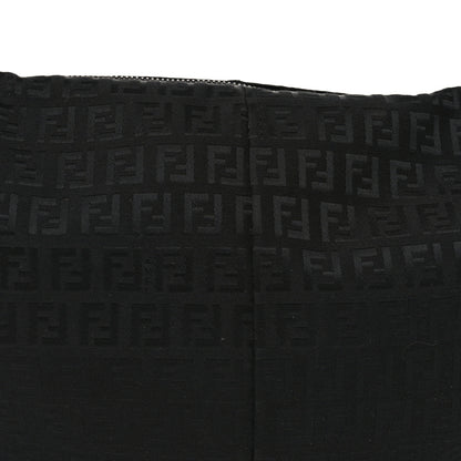 Fendi Zucchino Vitello Medium Chef Hobo Black 7 of 9