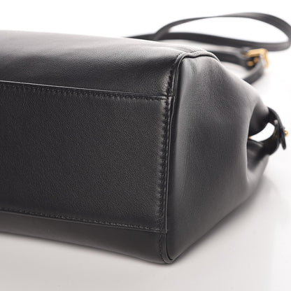 Fendi Nappa Mini Peekaboo Iconic Satchel Black 6 of 9