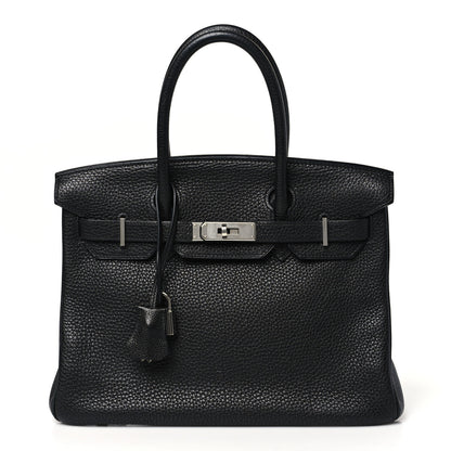 Hermes Togo Shooting Star BIRKIN 30 Black 1 of 10