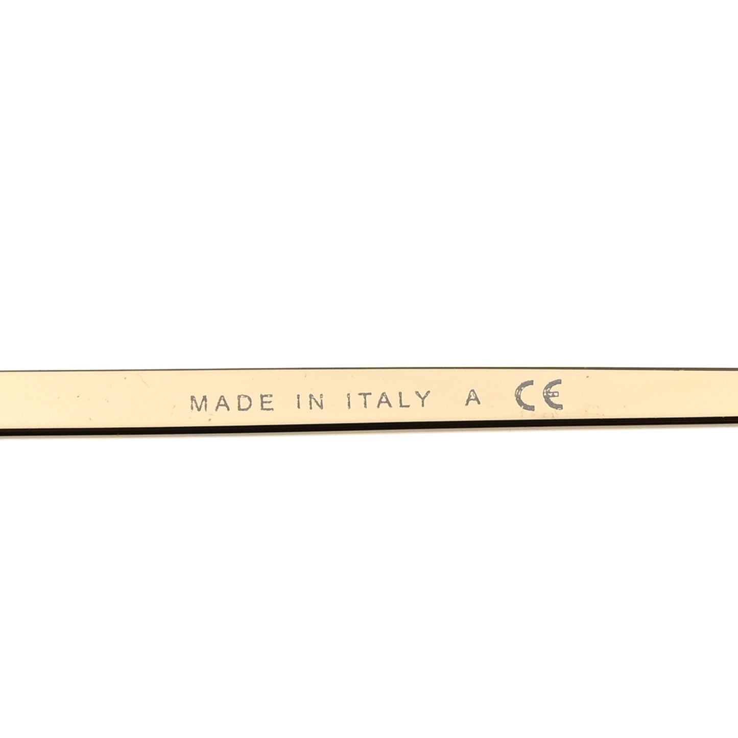 Metal Crystal Sunglasses 4258-B Gold