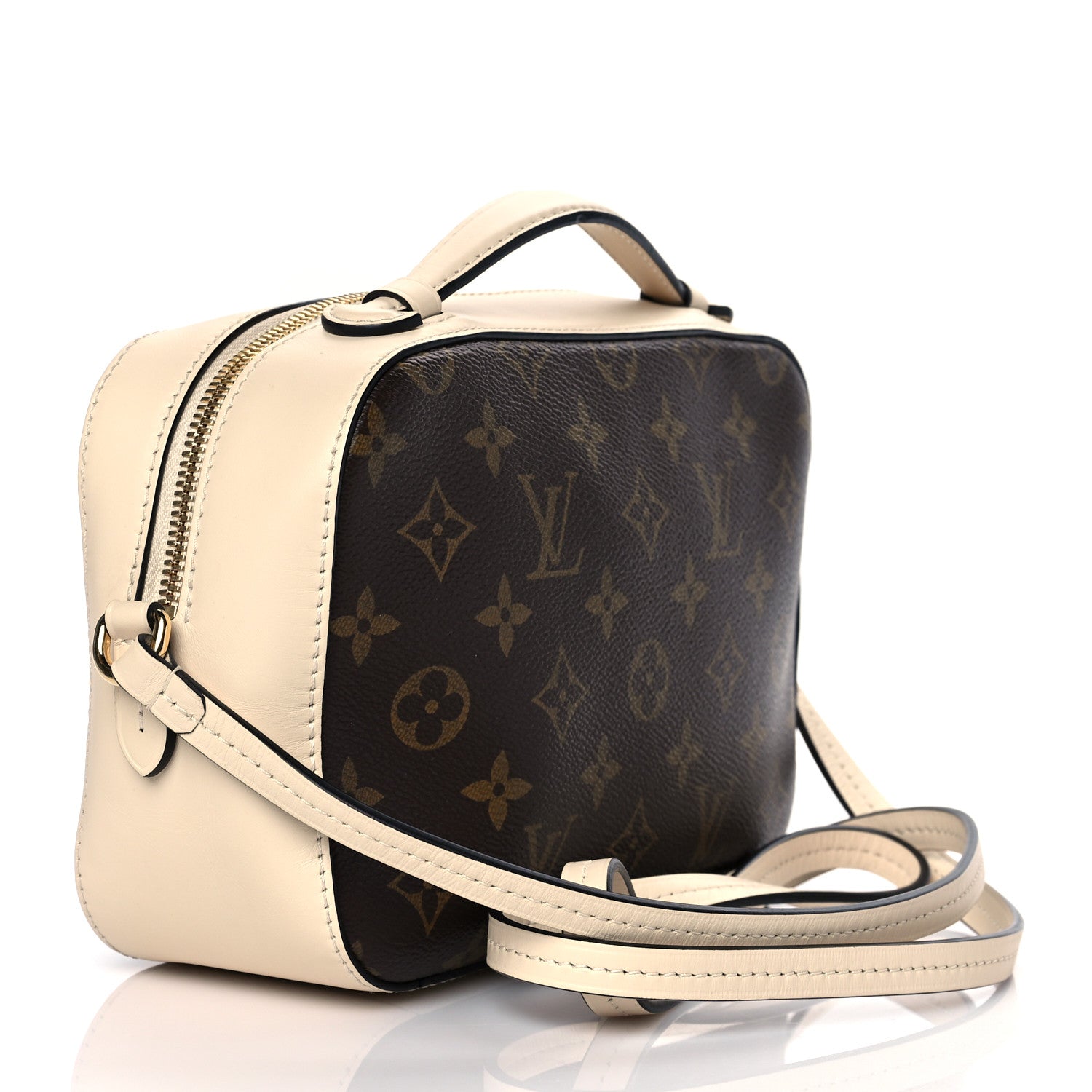 Louis Vuitton Monogram Saintonge Creme 2 of 8