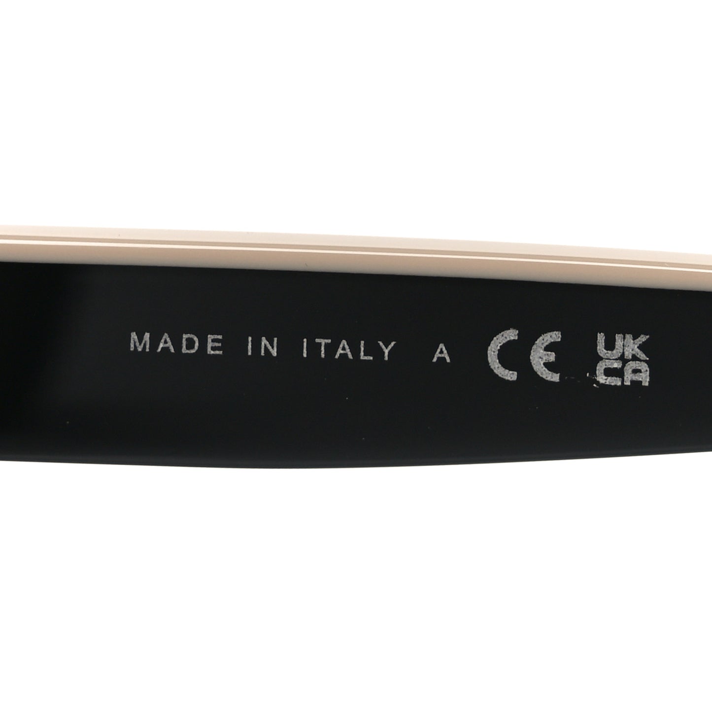 Acetate CC Butterfly Sunglasses 5414 Black Beige