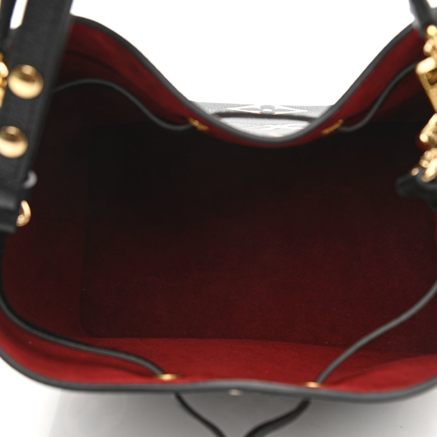 Louis Vuitton Empreinte Monogram Giant Neonoe MM Black Beige 6 of 8