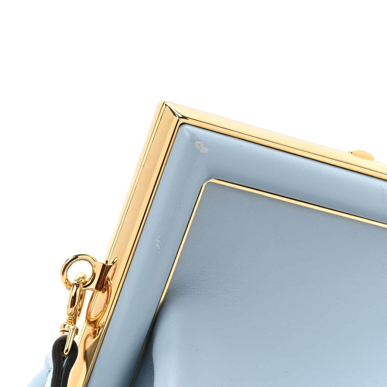 Fendi Shiny Nappa Small Fendi First Azzurro Baby 11 of 12