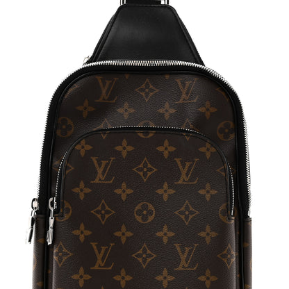 Louis Vuitton Monogram Macassar Avenue Sling Bag NM 7 of 9