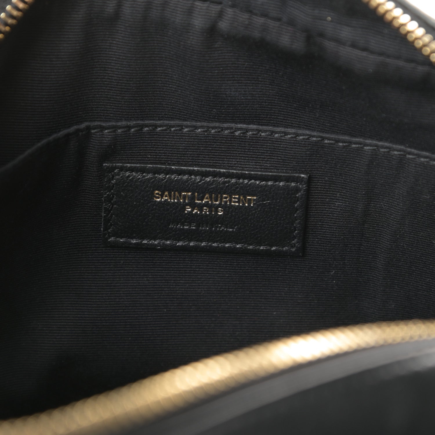 Saint Laurent Calfskin Matelasse Monogram Lou Camera Bag Black 6 of 10