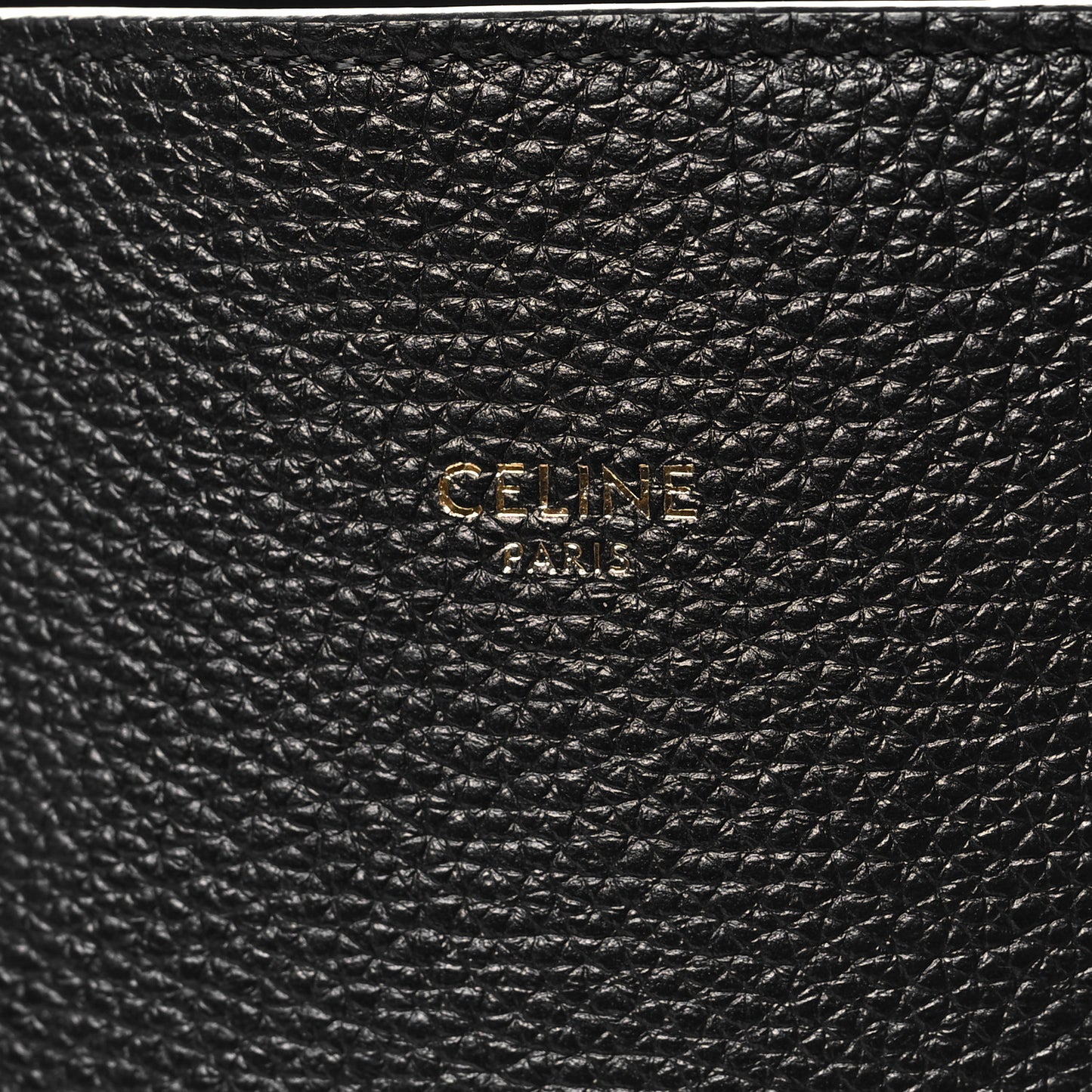 Soft Grained Calfskin Small Belt Cabas Phantom Black