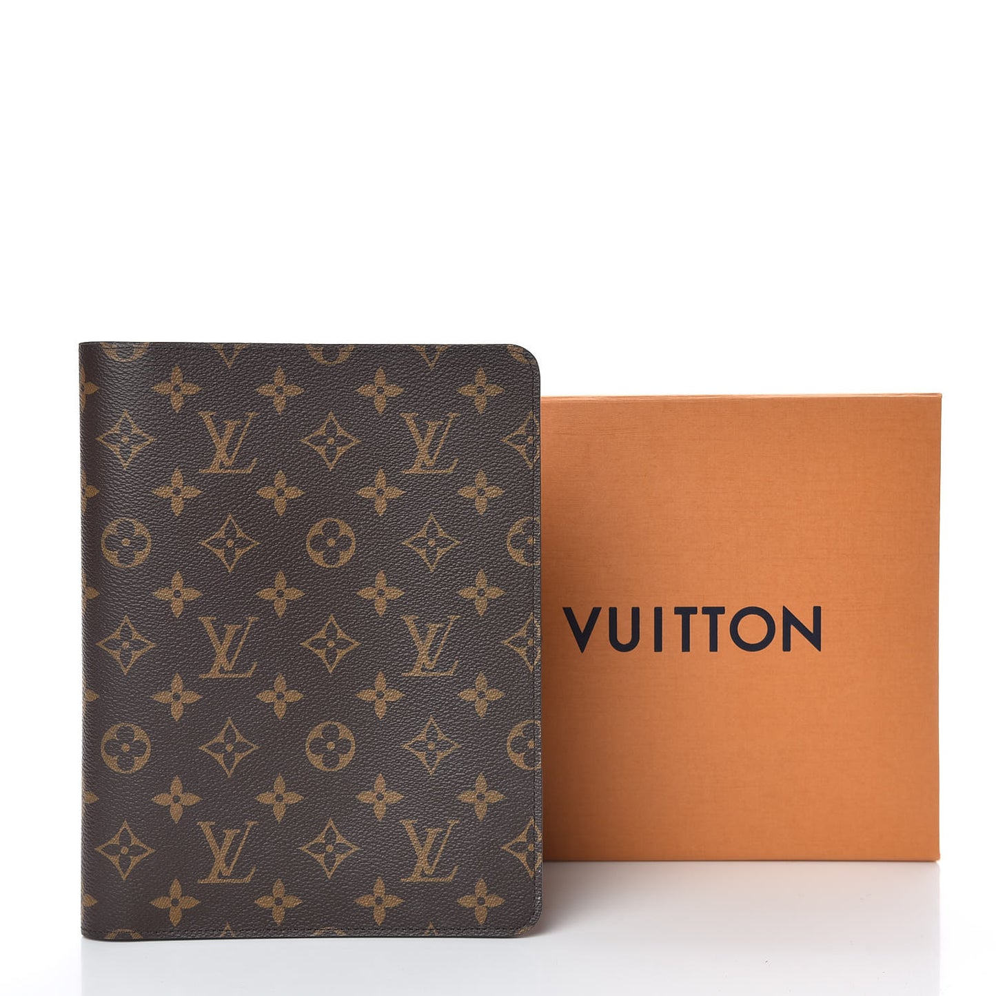 Monogram Desk Agenda Cover