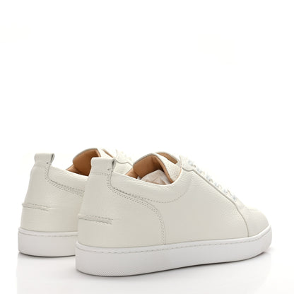 Christian Louboutin Grained Calfskin Rantulow Flat Sneakers 44.5 Latte 4 of 8
