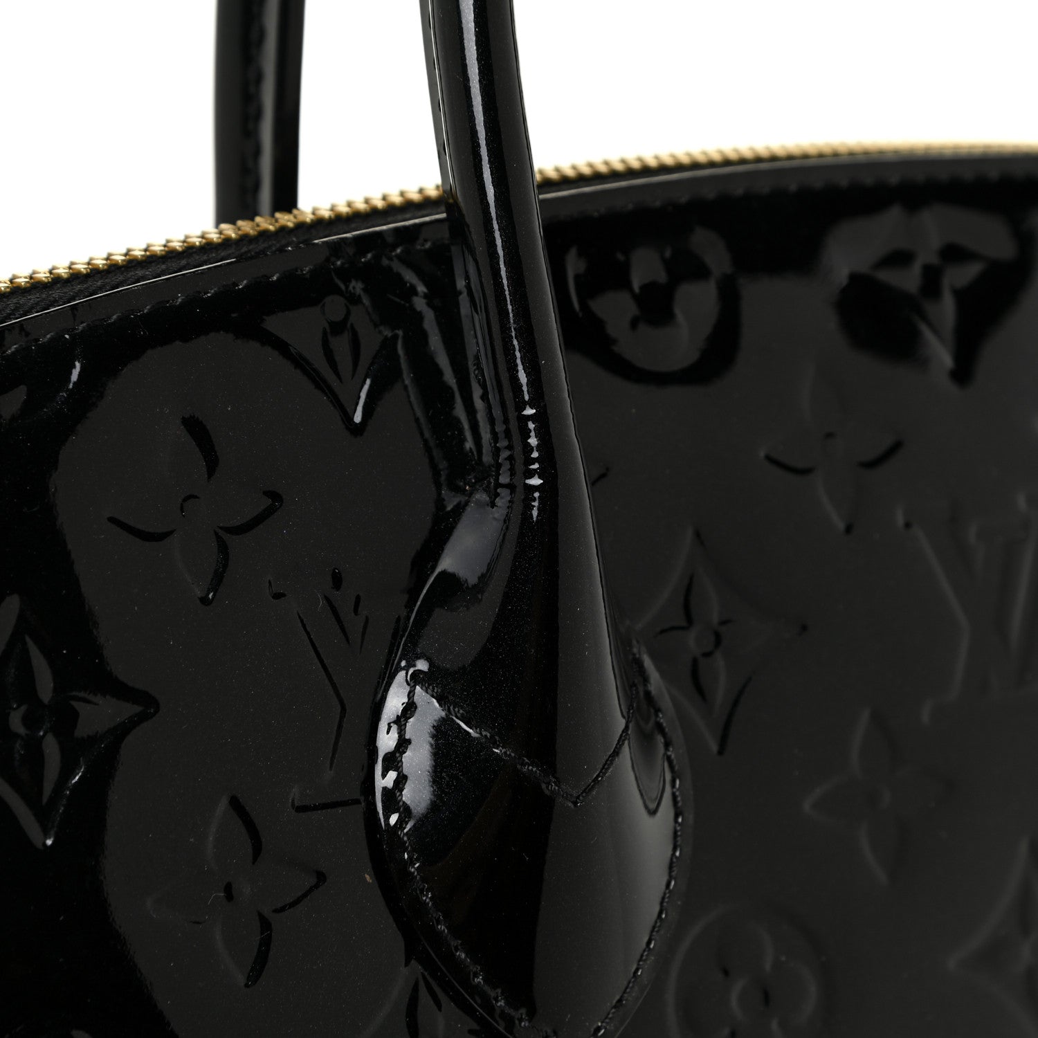 Louis Vuitton Vernis Lockit PM Black 10 of 17