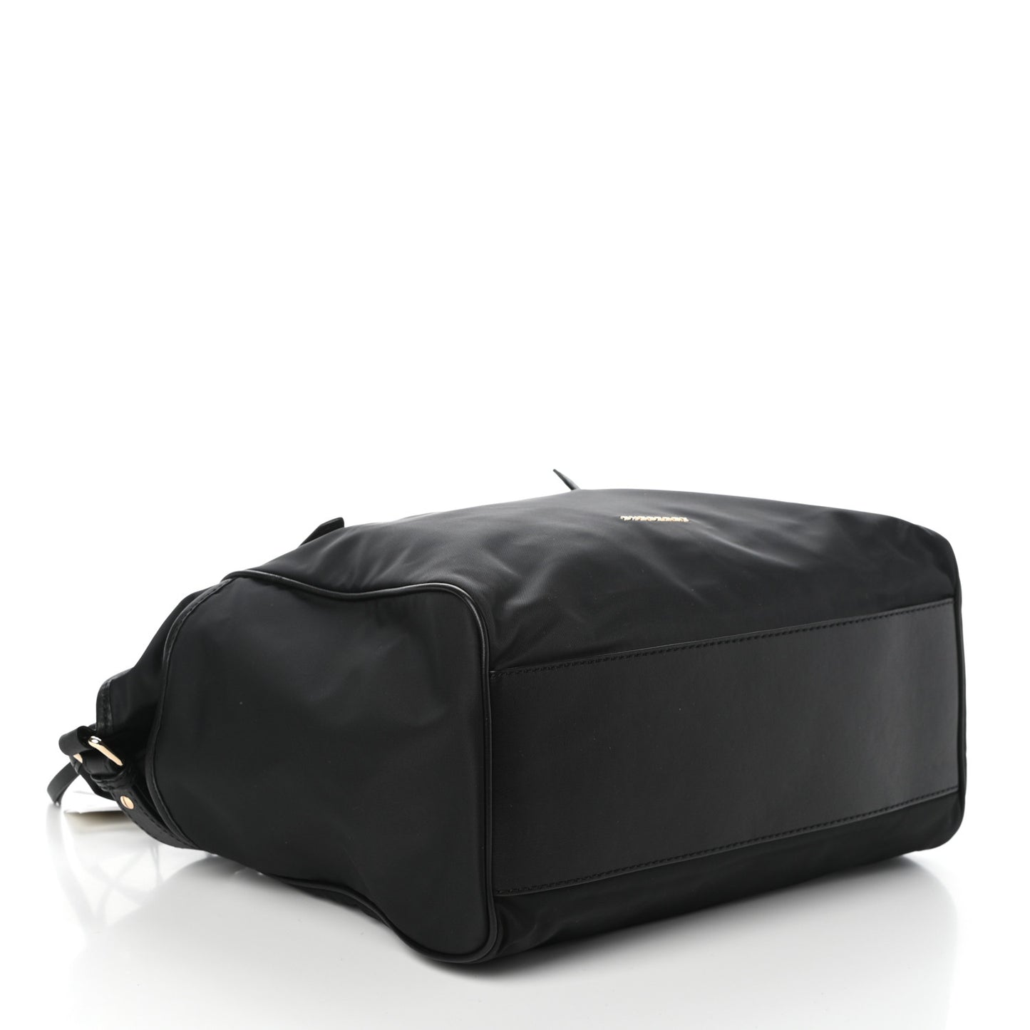 Nylon House Check Diaper Tote Black