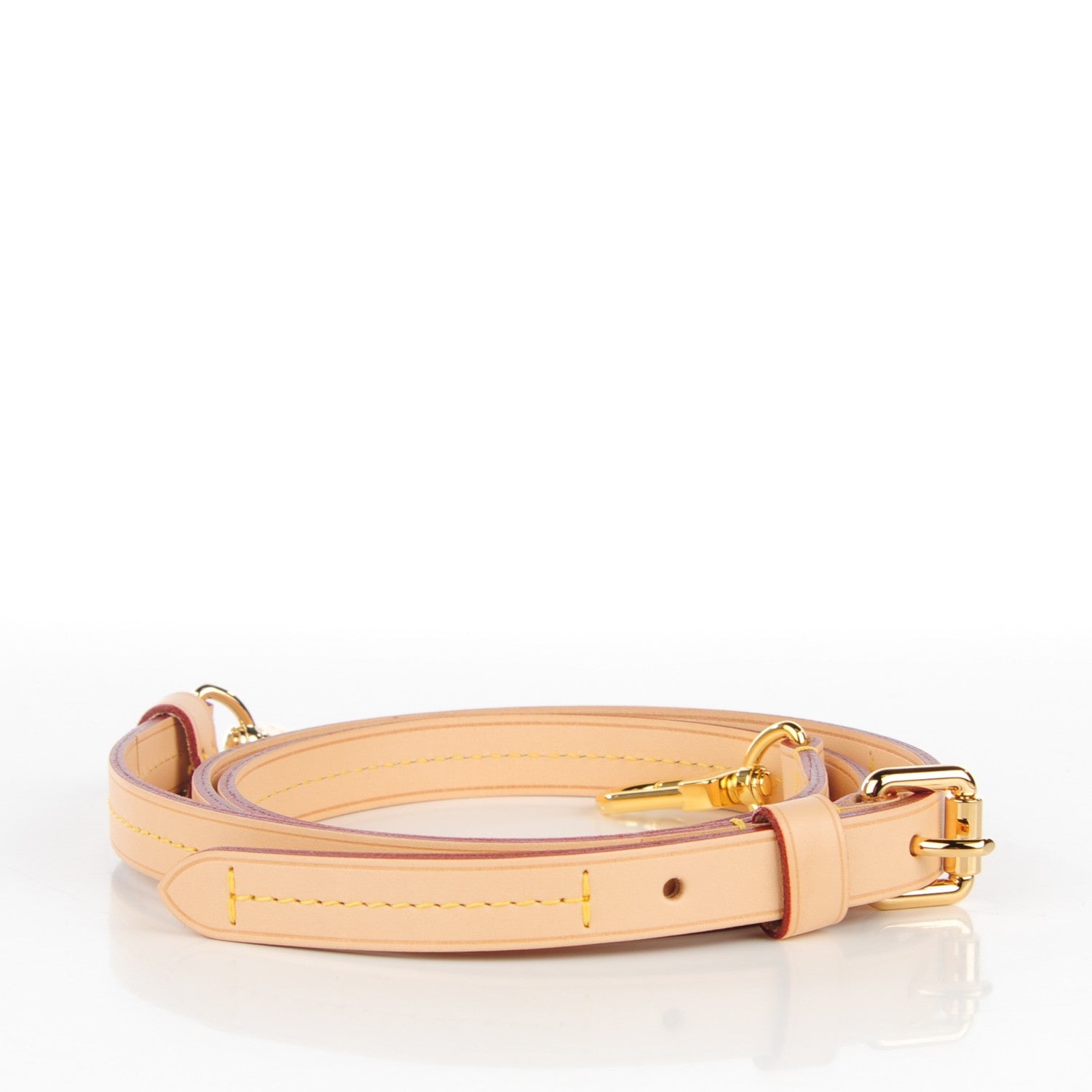Louis Vuitton Vachetta 16mm Adjustable Shoulder Strap VVN 3 of 5
