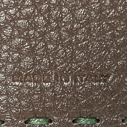 Fendi Cuoio Romano Selleria Logo Bi-Color Bi-Fold Wallet Verde Tosca 7 of 8