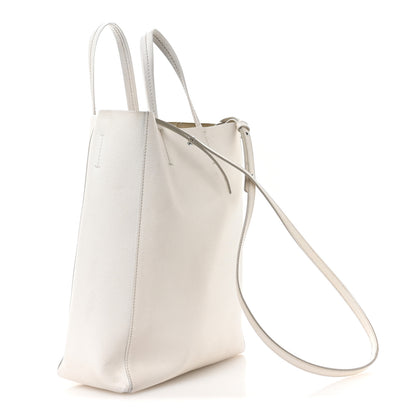 Celine Grained Calfskin Small Vertical Cabas Cream 3 of 13