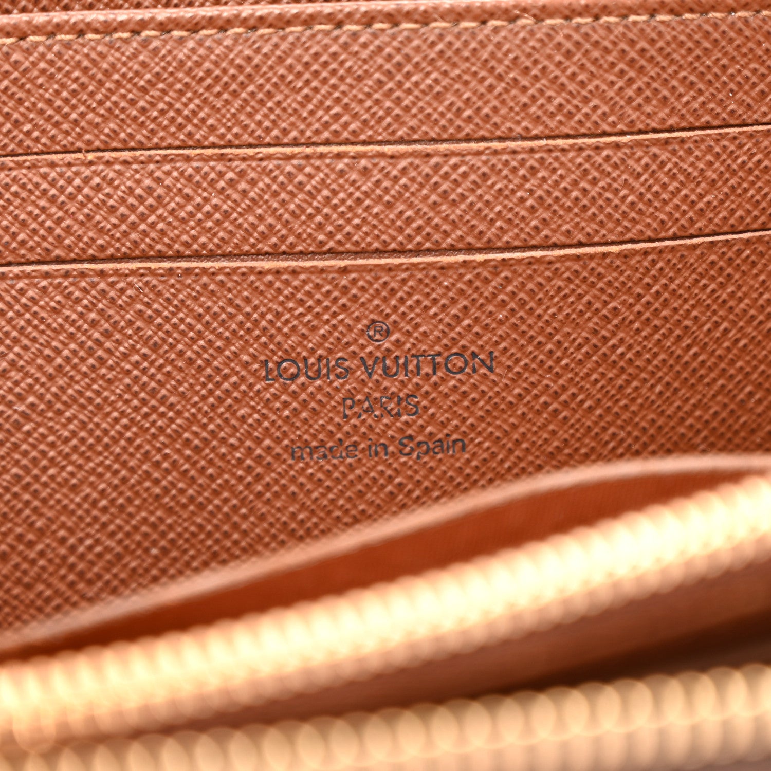 Louis Vuitton Monogram Porte-Monnaie Zippy Wallet 6 of 9