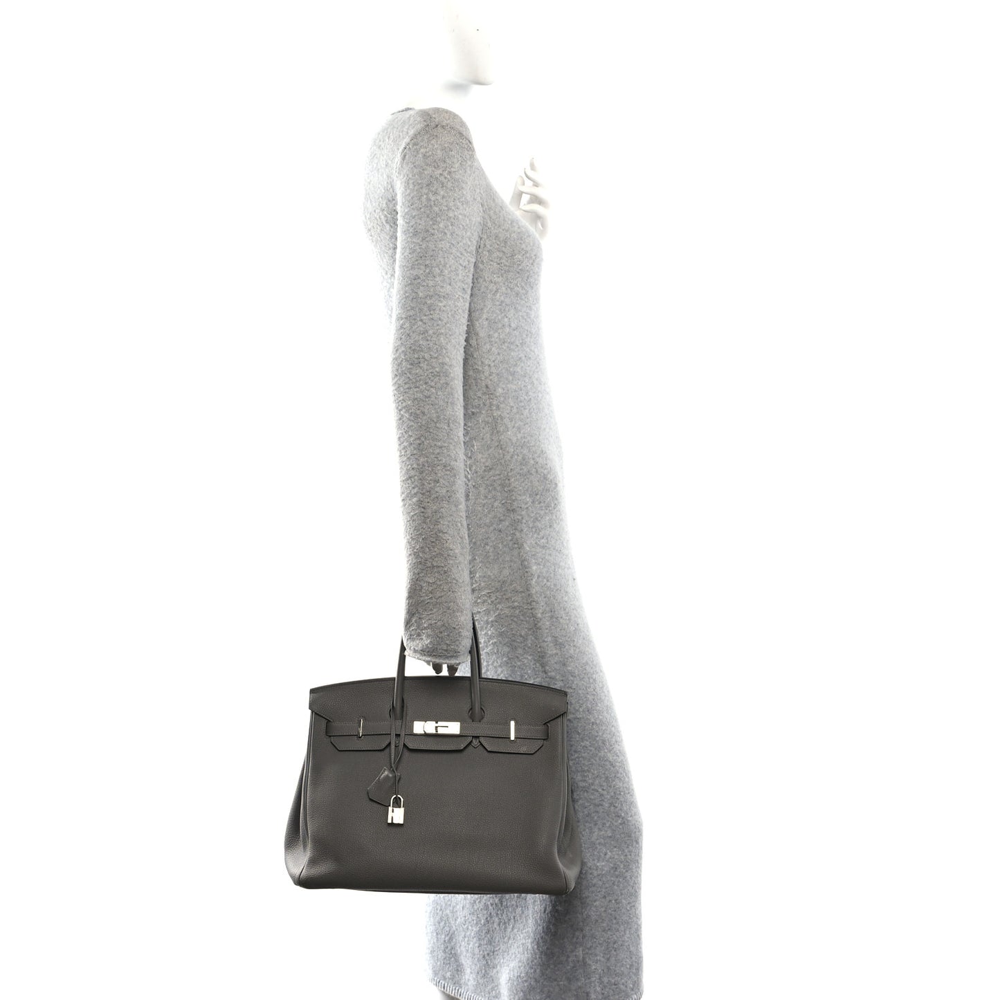 Togo BIRKIN 35 Gris Meyer