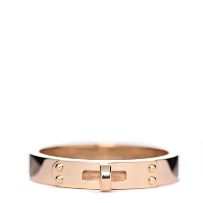 Hermes 18K Yellow Gold TPM Kelly Ring 54 6.75 1 of 7
