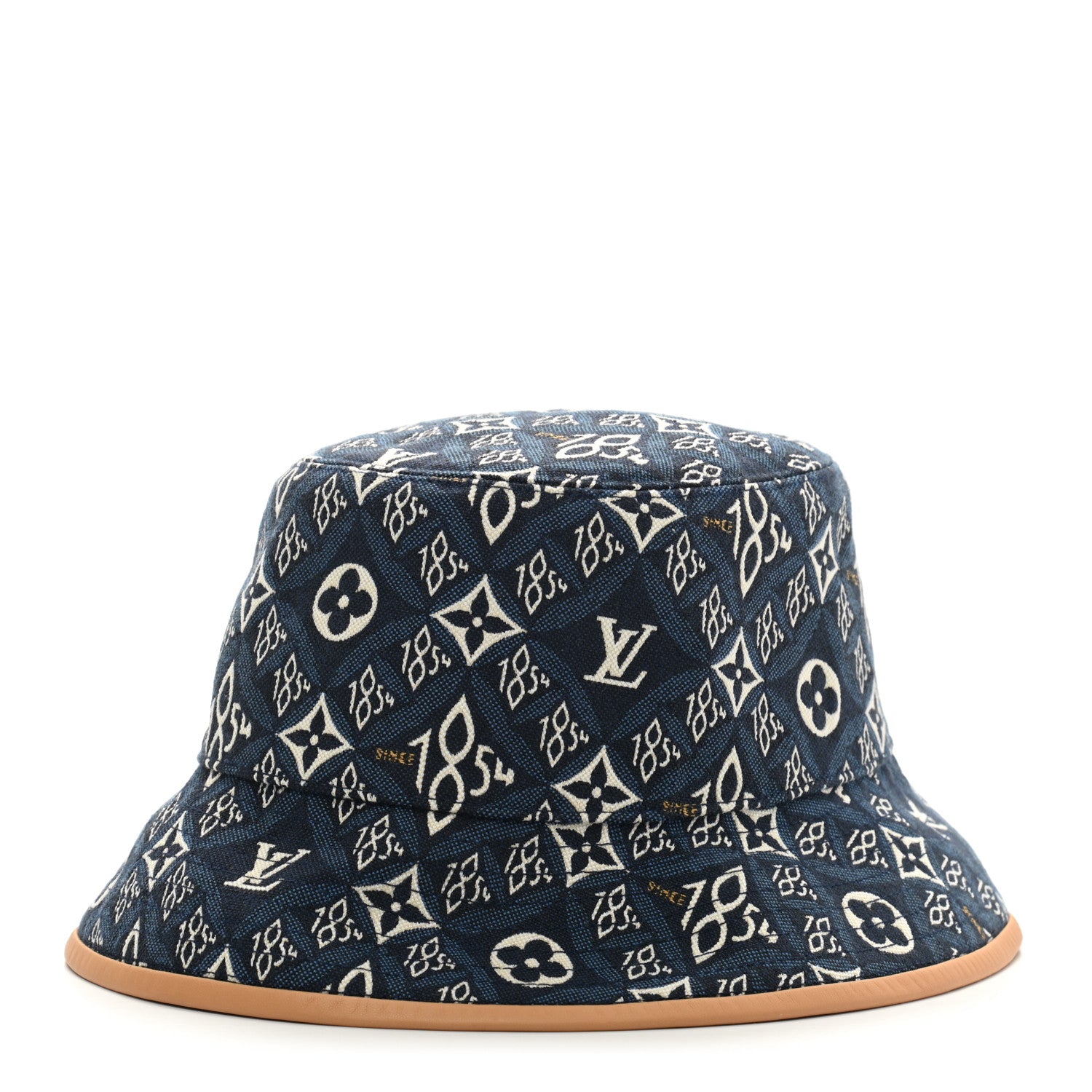 Louis Vuitton Jacquard Since 1854 Bucket Hat S Blue 1 of 8