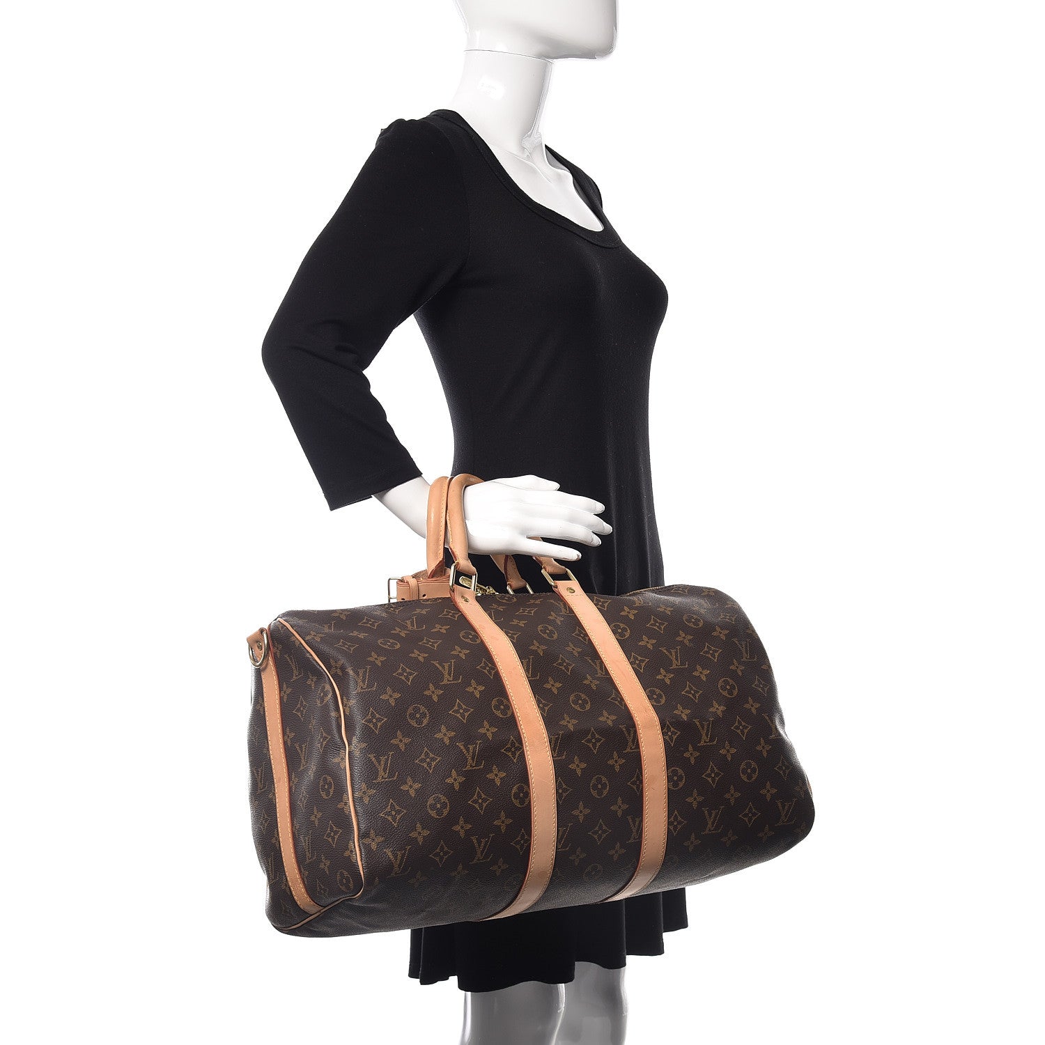 Louis Vuitton Monogram Keepall Bandouliere 45 2 of 18