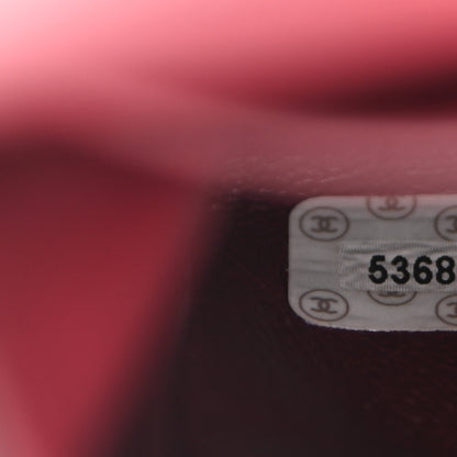 Chanel Lambskin Quilted Medium Double Flap Black 7 of 13