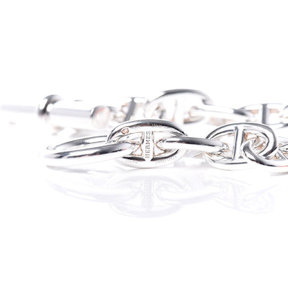 Hermes Sterling Silver MM Chaine d'Ancre Bracelet 4 of 5