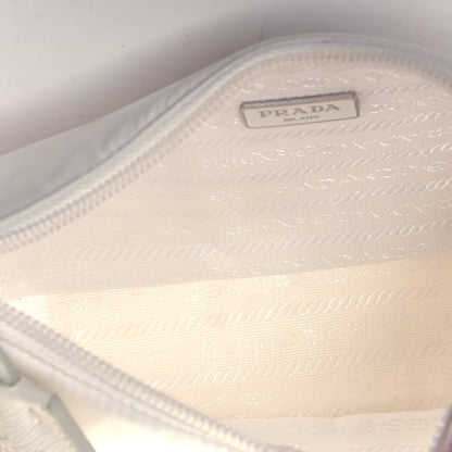Prada Tessuto Nylon Mini Re-Edition 2000 Bag White 4 of 4