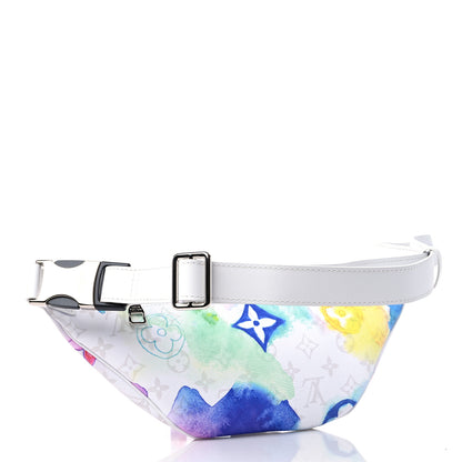 Louis Vuitton Monogram Watercolor Discovery Bumbag Multicolor 3 of 9