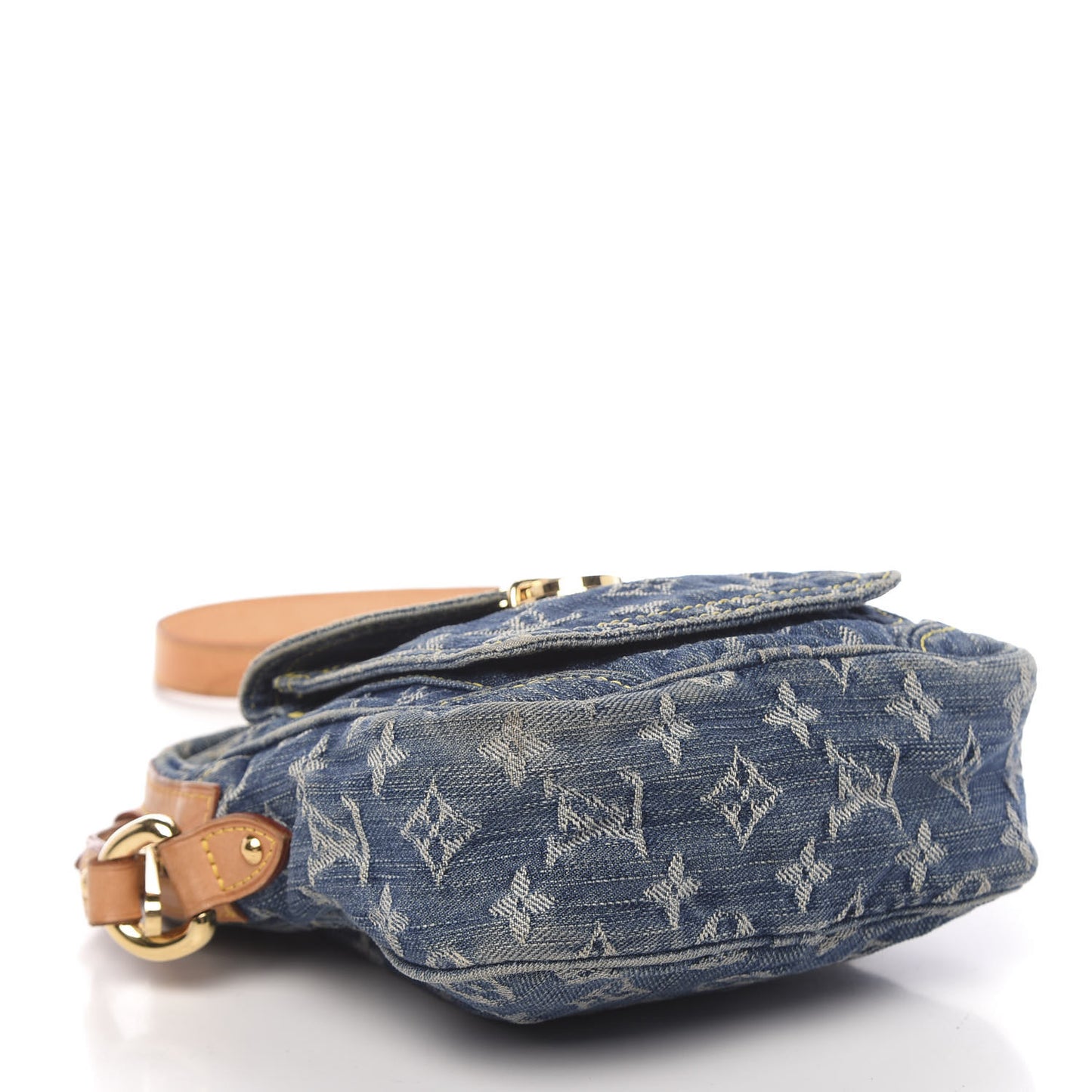 Denim Camera Bag Blue