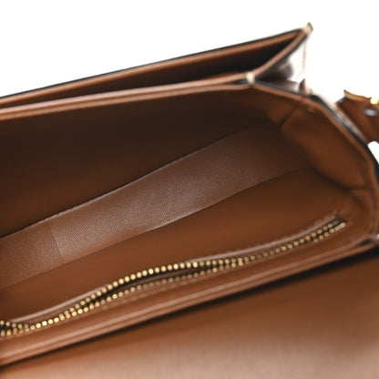 Celine Canvas Calfskin Triomphe Teen Besace Tan 5 of 9