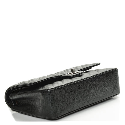 Chanel Caviar Quilted Medium Double Flap Black 4 of 7