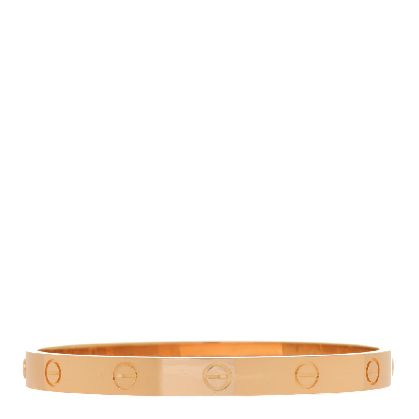 18K Yellow Gold LOVE Bracelet 17