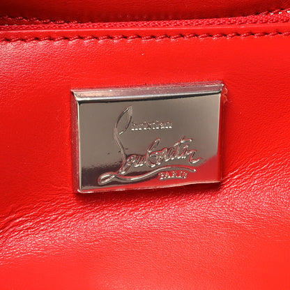 Christian Louboutin Calfskin Patent Studded Large Paloma Cognac 6 of 13