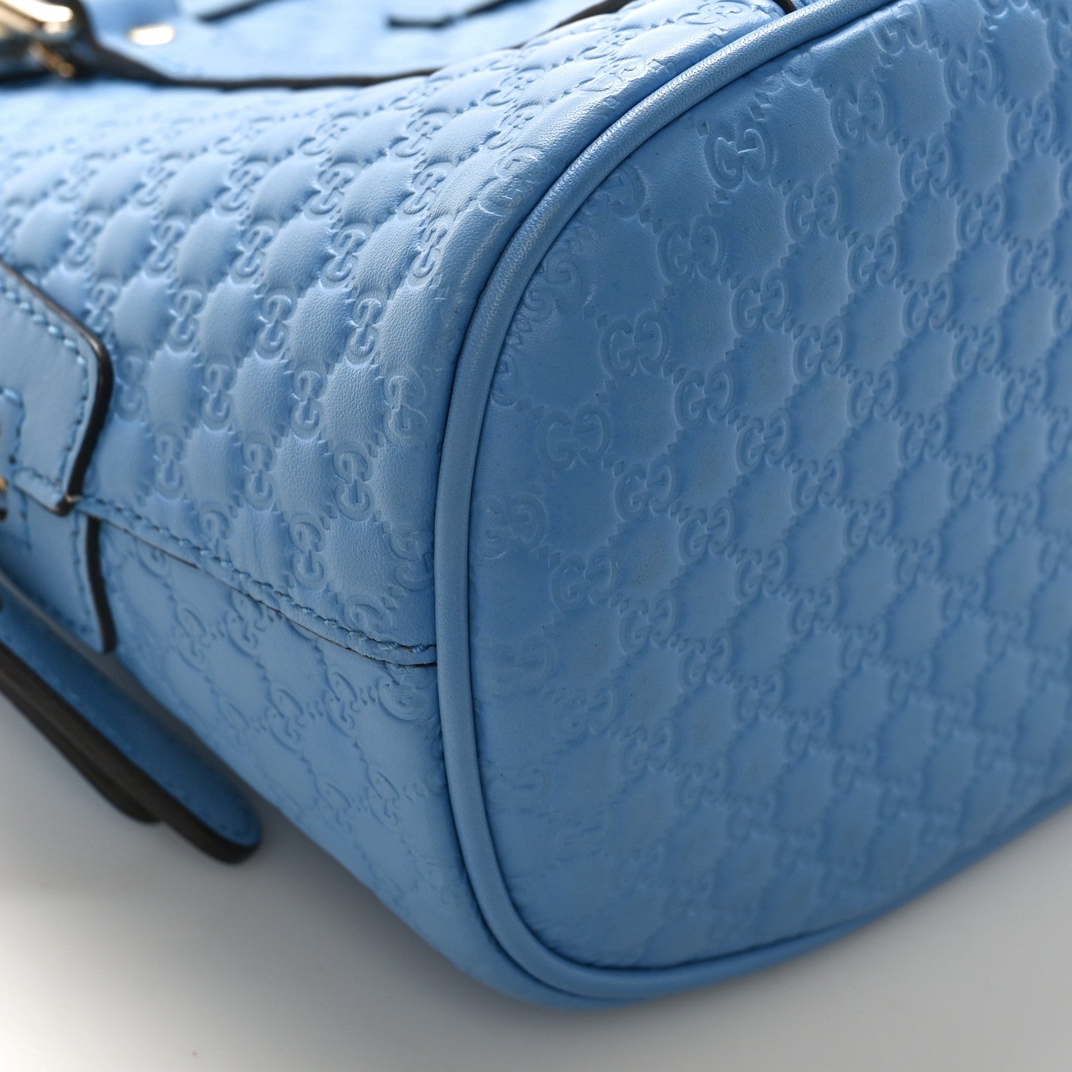 Gucci Microguccissima Mini Dome Bag Mineral Blue 8 of 9