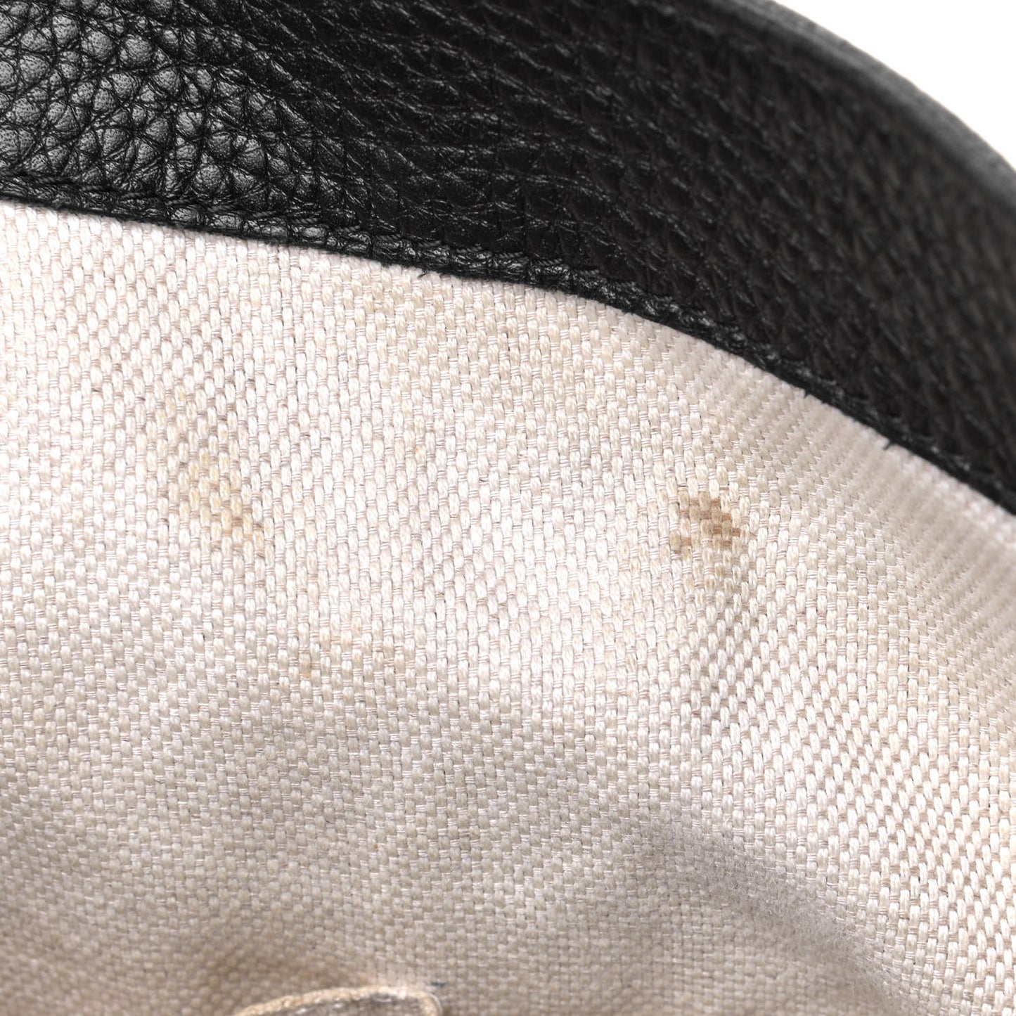 Pebbled Calfskin Medium Soho Shoulder Bag Black