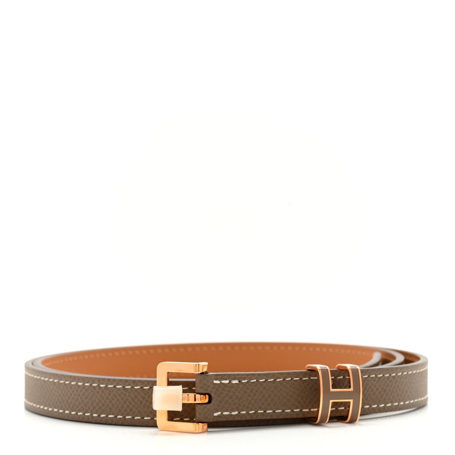 Epsom 15mm Pop H Belt 85 Etoupe