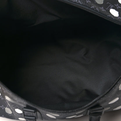 Louis Vuitton LV X YK Monogram Eclipse Keepall Bandouliere 55 Black Silver 4 of 8