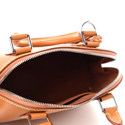 Louis Vuitton Epi Jacquard Alma BB Honey Gold 5 of 10