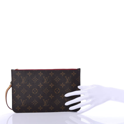 Louis Vuitton Monogram Neverfull MM GM Pochette Cherry 2 of 7