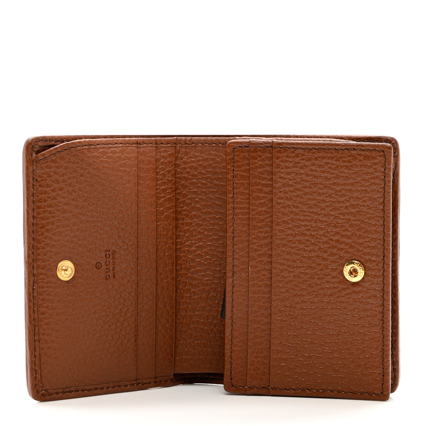 New Denim GG Monogram Dollar Calfskin Horsebit 1955 Card Case Wallet Blue Tea Cuir Epilog